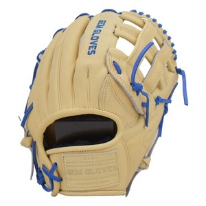 Gem Gloves Softball Fielding Glove - GEM006 (Tan/Royal) - 1 of 4