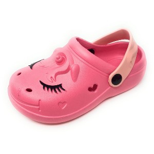 JEFFRICO Breathable Clogs for Kids Girls Boys Toddler Garden Shoes Sandals Water Shower Pool Beach Shoes - 1 of 4