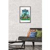 Trends International Minecraft: Legends - Raise Your Banner Framed Wall Poster Prints - 2 of 4