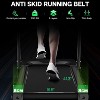Belatt Folding Treadmill, 3.5 HP Motor - 12 Programs, 330 lb Capacity, LED Display and Hydraulic Folding, Home Gym Treadmill - 3 of 4