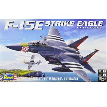 Level 5 Model Kit McDonnell Douglas F-15E Strike Eagle Aircraft 1/72 Scale Model by Revell