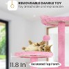 BestMassage Cat Tree 54/62/70/81 Inch Cat Tower with Sisal Scratching Post - 4 of 4