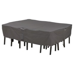 Ravenna Patio Rectangle Table And Chair, Outdoor Patio Table Cover Rectangle