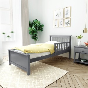Max & Lily Twin Bed with Guard Rails - 1 of 4