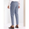 Lars Amadeus Men's Dots Pattern Slim Fit Flat Front Pants - 3 of 4