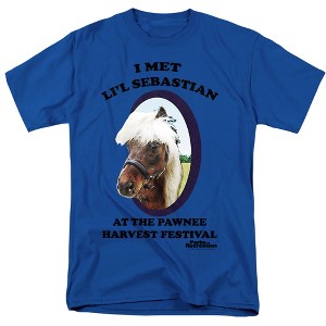 Men's Parks And Rec Lil Sebastian T-Shirt - 1 of 4