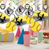 Big Dot of Happiness Grand Slam - Fastpitch Softball - Birthday Party or Baby Shower Hanging Decor - Party Decoration Swirls - Set of 40 - 2 of 4