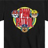 Boys' - Paw Patrol - Marshall Rubble Chase Retro Circle Logo Short Sleeve Graphic T-Shirt - 2 of 4