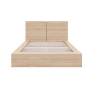 Nexera Full James Platform Bed with Headboard - 1 of 4