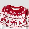 PATPAT Christmas Reindeer and Snowflake Print Family Matching Pajamas Sets - 3 of 4
