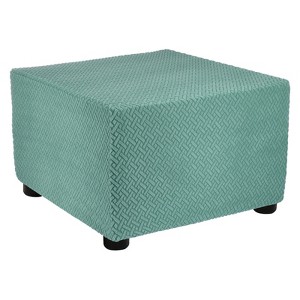 Unique Bargains Polyester Rectangular Stretchy Elastic Stool Cover Medium Fit Length 23"-27" - 1 of 4