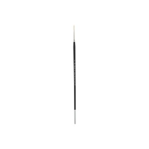 Creative Mark Pro Stroke Premium White Chungking Hog Bristle Artist Paint Brush - Round  - Natural Bristle Brush w/ Great Control Suitable for Oils, - 1 of 4