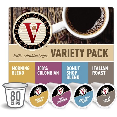 Victor Allen's Coffee Favorites Variety Pack Single Serve Coffee Pods ...