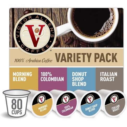 Victor Allen's Coffee Favorites Variety Pack Single Serve Coffee