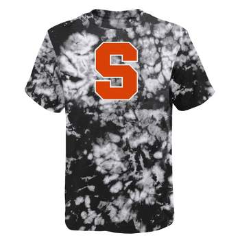 NCAA Syracuse Orange Boys' Black Tie Dye T-Shirt