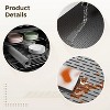 LunaLulinlk 28 x 20 Inches Large Heat Resistant Kitchen Counter Protector, Dish Drying Rack Mat, Non-Slip Countertop Protection Pad - 2 of 4