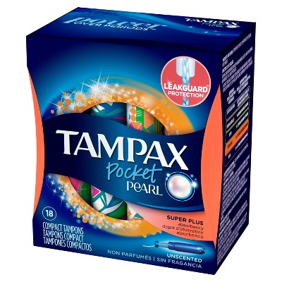 UPC 073010710917 - Tampax Pocket Pearl Super Plus 18 Ct. | Upcitemdb.com