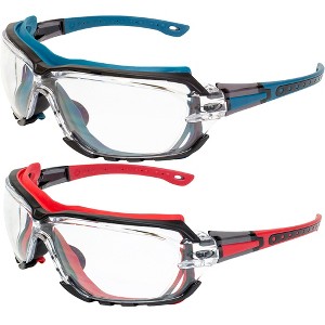 2 Pairs of Global Vision Eyewear Octane Safety Motorcycle Glasses - 1 of 4