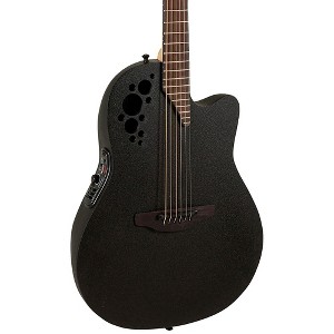 Ovation 1868TX-5-G Pro Series Elite TX Deep Contour Acoustic-Electric Guitar Textured Black - 1 of 4