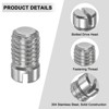 Unique Bargains 304 Stainless Steel Durable Multipurpose Precision Structure Mechanical Fasteners - 2 of 4