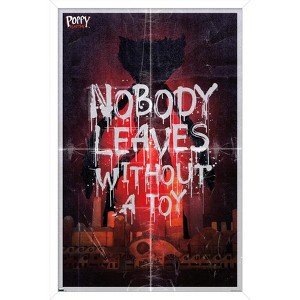 Trends International Poppy Playtime - Nobody Leaves Without A Toy Framed Wall Poster Prints - 1 of 4