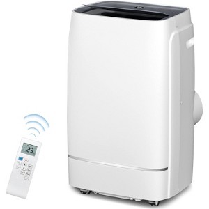 ZAFRO Portable Air Conditioner,13000 BTU Air Conditioner for Room Up to 600 Sq. Ft,3-in-1 Portable AC Unit,Cool & Dehumidifier & Fan Modes, White - 1 of 4