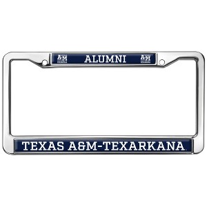 Texas A&M University - Texarkana Alumni Full Size Standard License Plate Metal Frame - 1 of 4