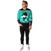 Seven Times Six My Hero Academia Men's Plus Ultra Deku Izuku Midoriya Ugly Sweater Pullover Green - 3 of 4