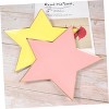 DYLIVeS 8Pcs Star Shape Disposable Paper Plates Dinner Plates for Birthday Parties Weddings Picnics and Gatherings Creative Design with Rim - 3 of 4