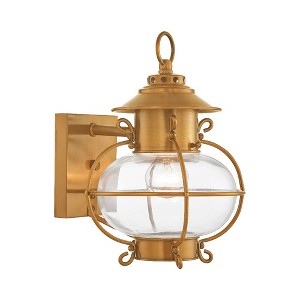 Livex Lighting Harbor 1 - Light Wall Light in  Flemish Brass - 1 of 2