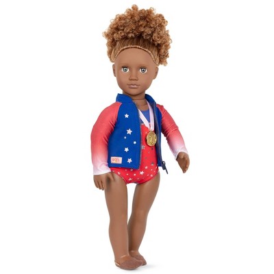Our Generation Athletic Team Series 18" Gymnastics Doll - Nya