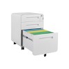 KTMBDW 3 Drawer Mobile File Cabinet with Lock, Commercial Vertical Cabinet - 3 of 4