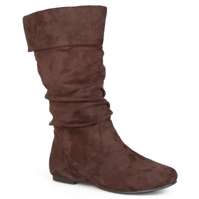 Journee Collection Womens Shelley-3 Round Toe Mid Calf Boots