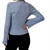 Women's Lurex Front Cardi Heather Stone Combo - DESIGN HISTORY - 3 of 3