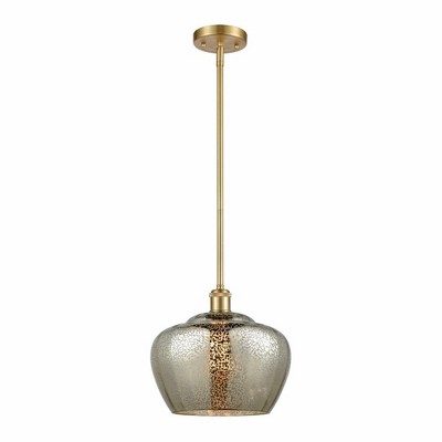 Fenton - 1 Light Mini Pendant In Industrial Style-11 Inches Tall and 11 Inches Wide