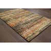 Oriental Weavers Atlas 8037C Gold/ Charcoal Indoor Area Rug - 2'3" x 8' - 2 of 4