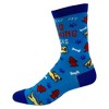 Crazy Dog T-Shirts Women's These Are My Dog Walking Socks Funny Pet Puppy Animal Lover Graphic Novelty Footwear - 3 of 4