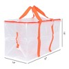 REGALWOVEN Clothes Storage Foldable and Moving Storage Bags with Handles 4 Pcs - 2 of 4