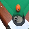 VisioGear Game Tables Pool Table, Billiard Table, Indoor Game Talbe, Table Games, Family Movemen,Green, 35.40"*30.70"*65.75" - 4 of 4