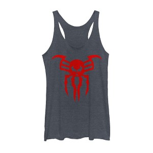 Women's Marvel Spider-Man Original 1999 Logo Racerback Tank Top - 1 of 3
