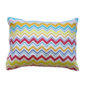 C&F Home 20" x 26" Zara Cotton Standard Sham - Machine Washable - 1 of 2