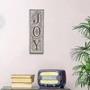 Cheung's Clarke Galvanized Vertical Joy Wall Sign - 2 of 4