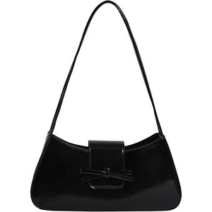 Shoulder Bag for Women, Hobo Handbags Trendy Purses Patent Leather Clutch Bag - 1 of 4
