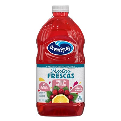 Ocean Spray Frutas Frescas Cranberry Lemon Raspberry Juice Drink - 64 fl oz Bottle