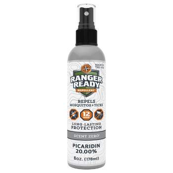Ranger Ready Picaridin 20% DEET-Free Insect Repellent, Scent Zero 6 fl oz