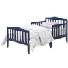 PAGED Toddler Bed Wooden Baby Bed Frame with 4 Side Guardrails and Low Rise Design for Bedroom - 3 of 4