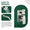 Cobbe Brushed Nickel 8-Inch Square Shower Head and Tub Spout Shower Set Wall Mounted Rain Shower Faucet Kit with Valve - 4 of 4