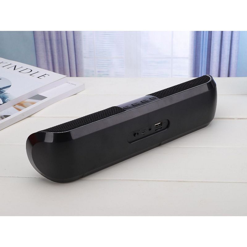 Link Bluetooth Soundbar Speaker with Clock Display - Great for Parties or Just Hanging Around the House - Makes A Great Gift, 3 of 5