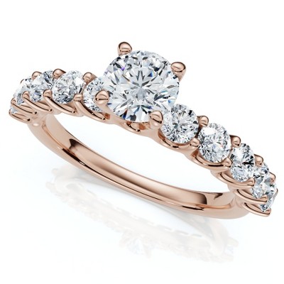 Pompeii3 2Ct Diamond Engagement Ring 14k Gold Lab Created