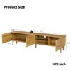 TIRAMISUBEST 70" Mid-Century Modern TV Stand - Entertainment Center with Storage for Living Room | Media Console with Adjustable Shelves - 4 of 4
